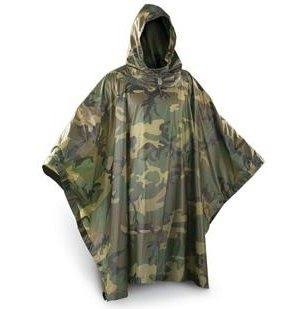 Yağmurluk Pancho Woodland
